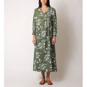 MIRTH Palm Springs Caftan - Fig Leaf